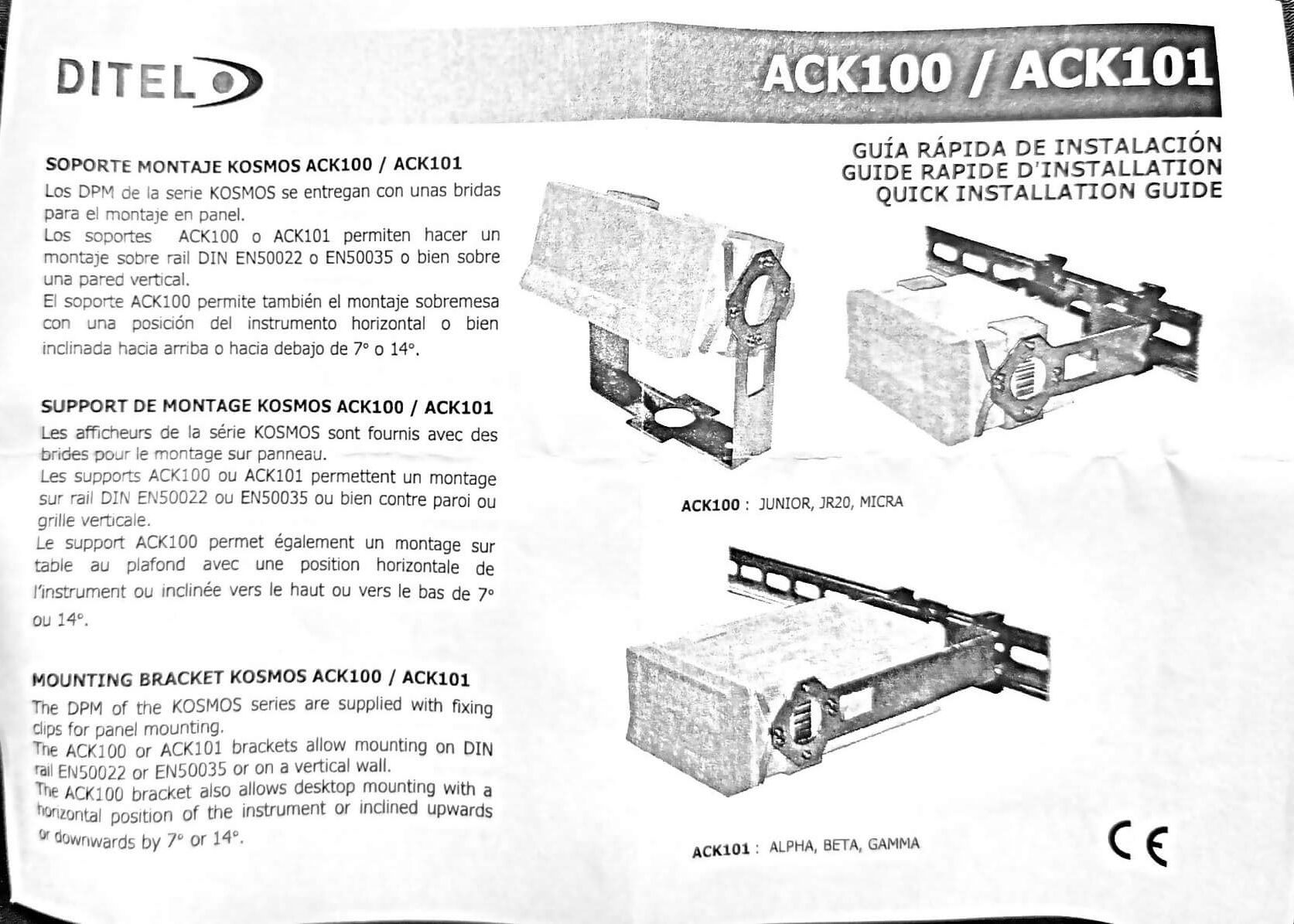Držák displeje MICRA ACK100
