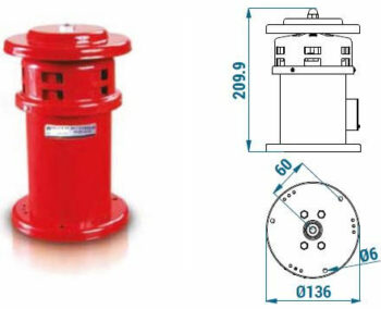 Motorová siréna TERMMS05